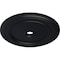 Ekena Millwork Classic Ceiling Medallion (Fits Canopies up to 5 1/2"), 41 1/8"OD x 4"ID x 2 1/8"P, Steel Gray CM41CLSGS - alternate 4